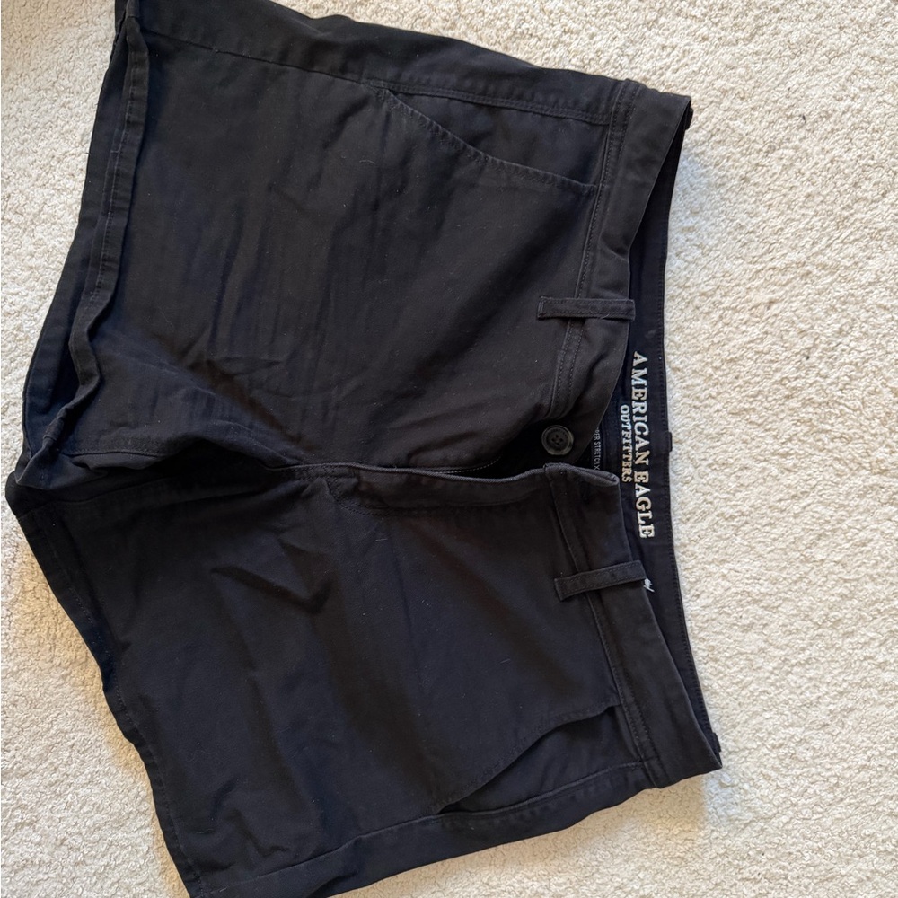 American Eagle Outfitters Black Women Shorts